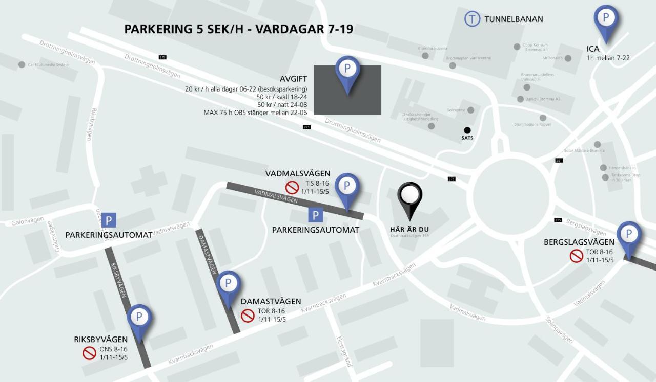 First Hotel Brommaplan Stockholm Bagian luar foto