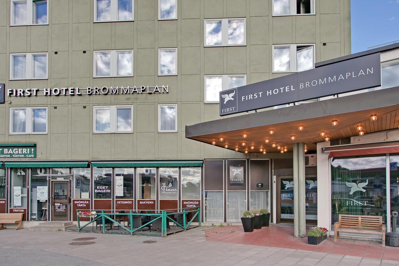 First Hotel Brommaplan Stockholm Bagian luar foto